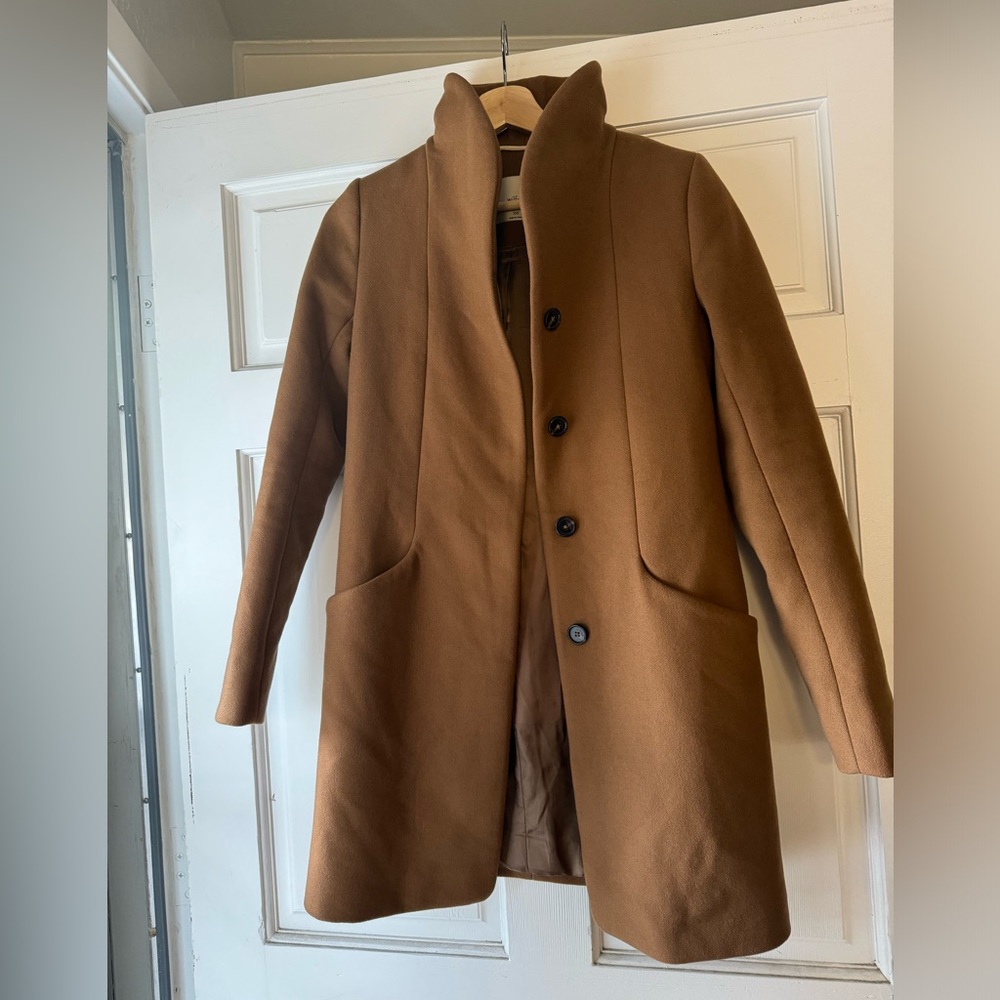 Aritzia Wilfred Cocoon Wool Coat